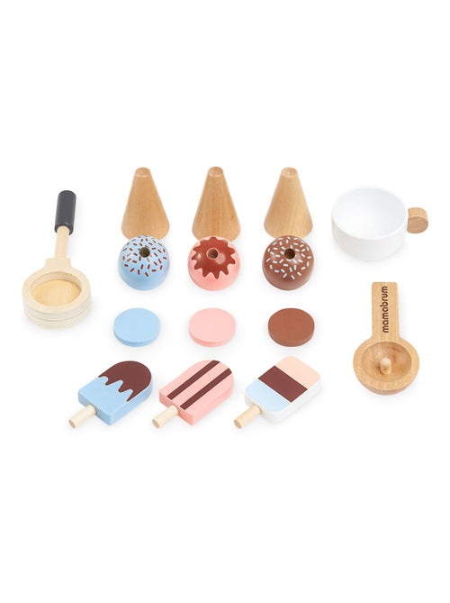 Mercatino legno macchina caffè e dei gelati Mamabrum - Kiabi