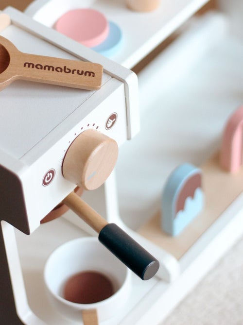 Mercatino legno macchina caffè e dei gelati Mamabrum - Kiabi