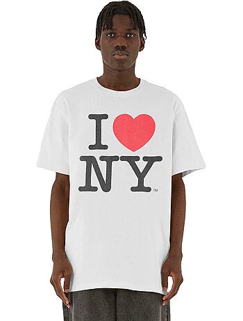 MerchCode I Love NY Maglietta Oversize Uomo