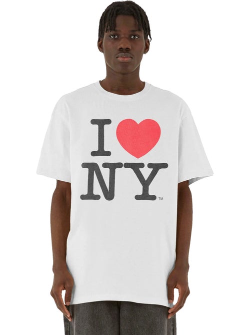 MerchCode I Love NY Maglietta Oversize Uomo - Kiabi MerchCode I Love NY Maglietta Oversize Uomo - Kiabi