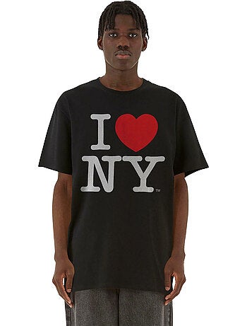 MerchCode I Love NY Maglietta Oversize Uomo