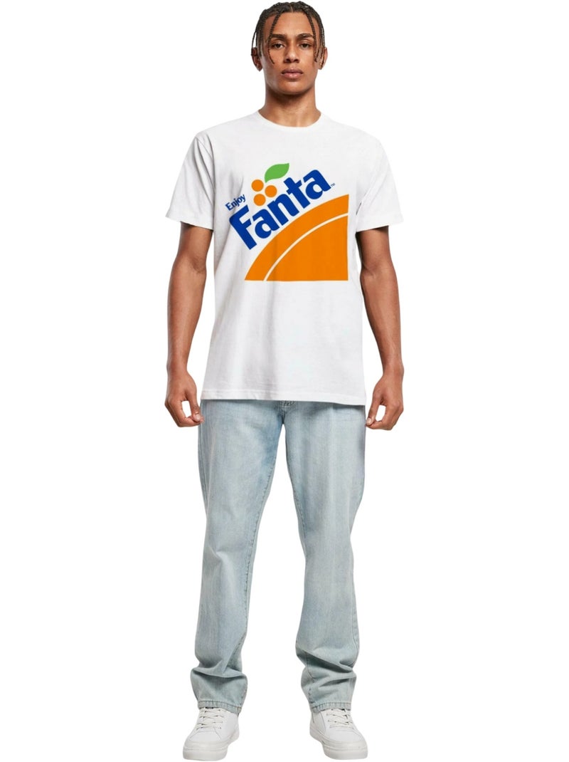MerchCode Maglietta Fanta Logo Uomo Bianco - Kiabi
