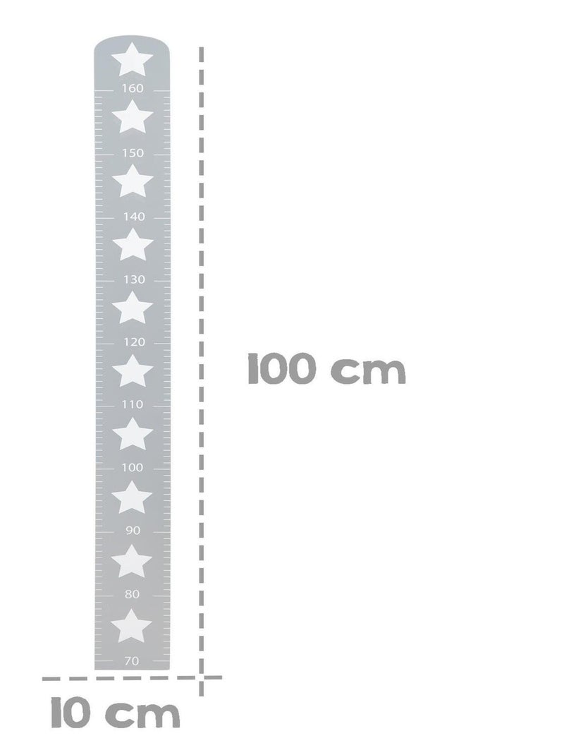 Metro da parete in legno a stelle "Little Stars" – ROBA Grigio - Kiabi