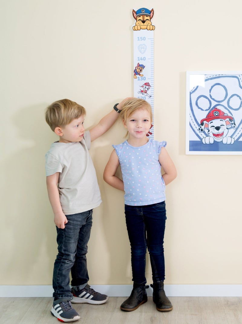 Metro da parete in legno motivo cane "Paw Patrol" – ROBA Bianco Multicolore Blu - Kiabi