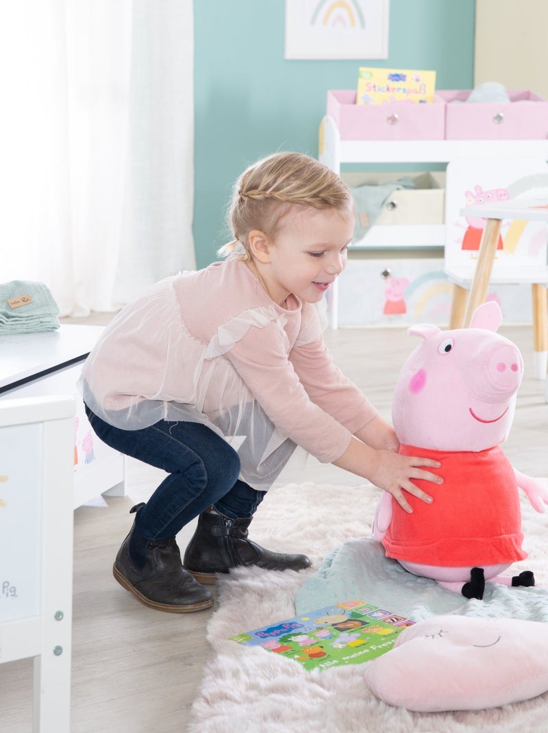 Metro da parete in legno "Peppa Pig" – ROBA Bianco Rosa - Kiabi
