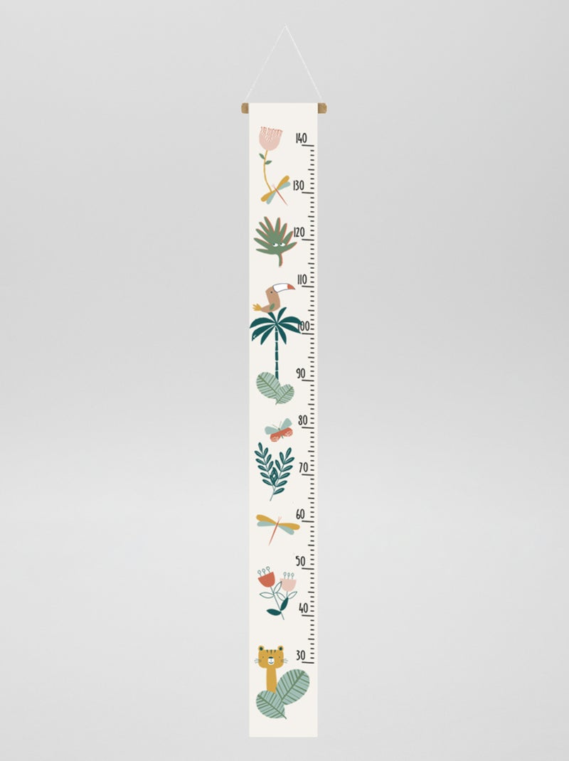 Metro da parete stampa 'jungle' BEIGE - Kiabi