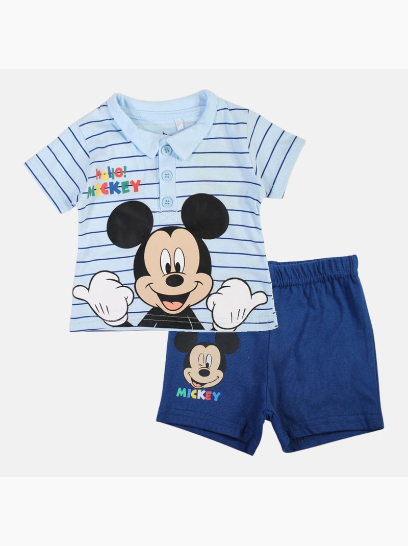 Mickey - Completo bebè bambino Blu - Kiabi