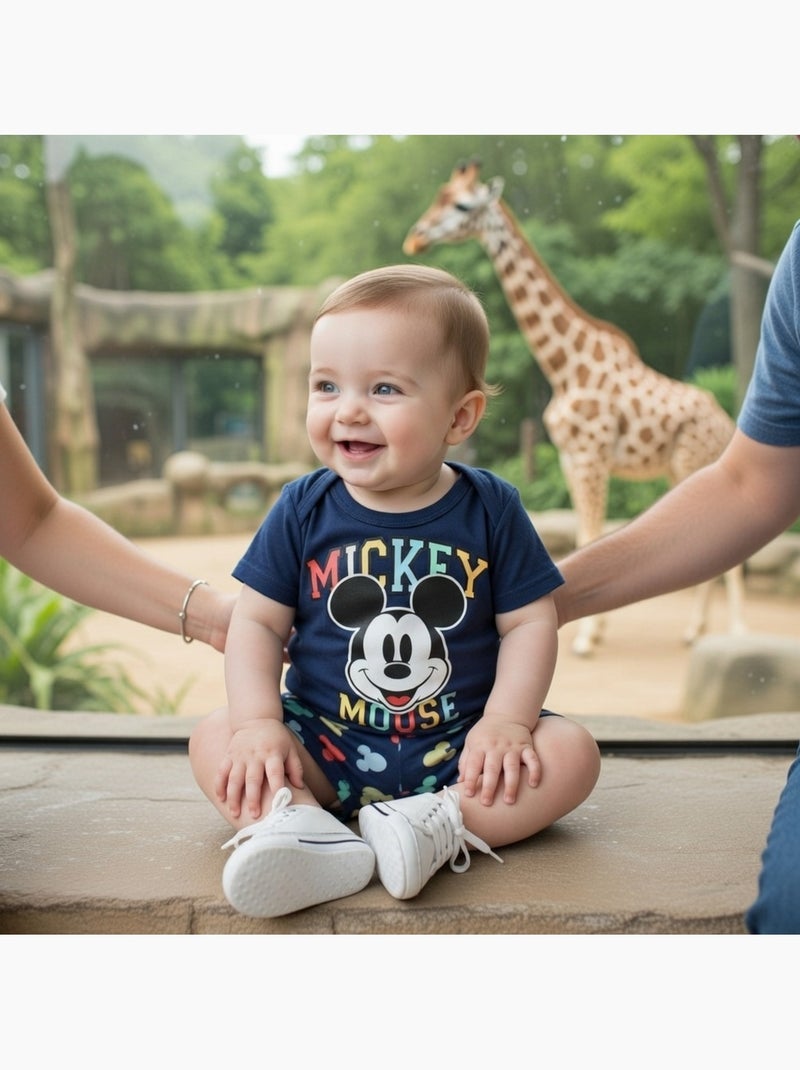 Mickey - Completo bebè bambino Blu marino - Kiabi