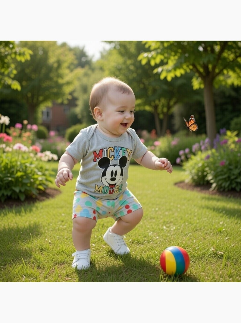 Mickey - Completo bebè bambino Grigio - Kiabi