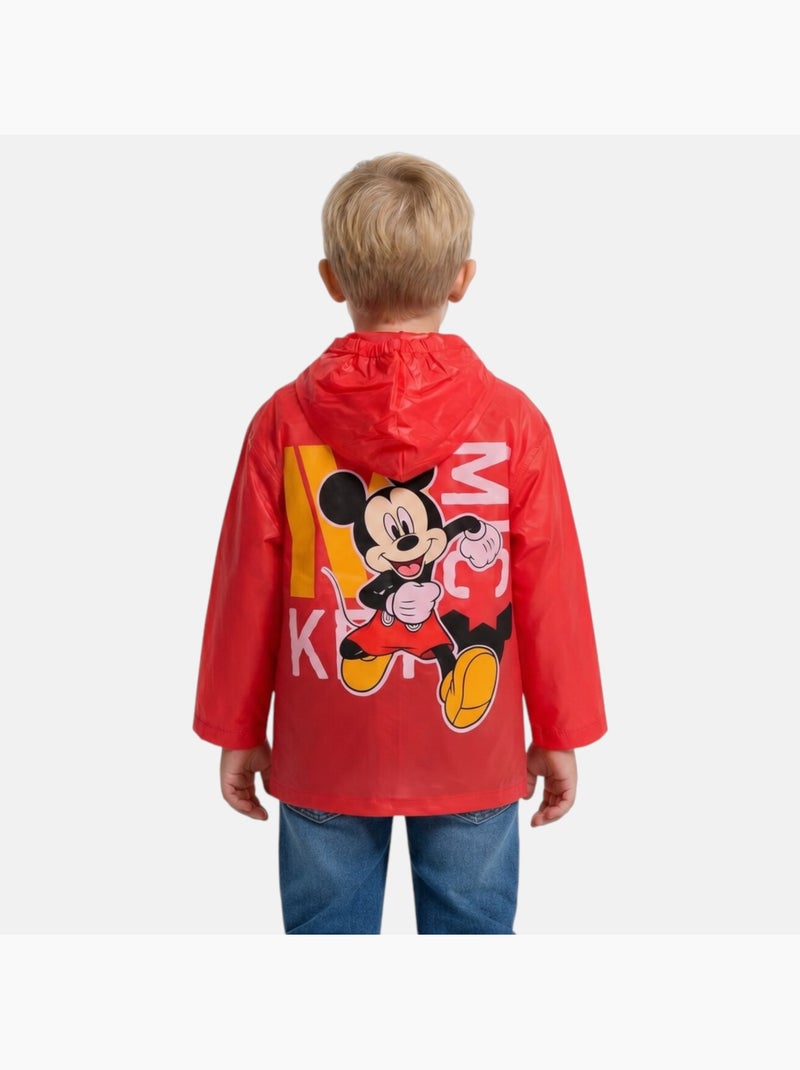 Mickey - Impermeabile bambino Rosso - Kiabi