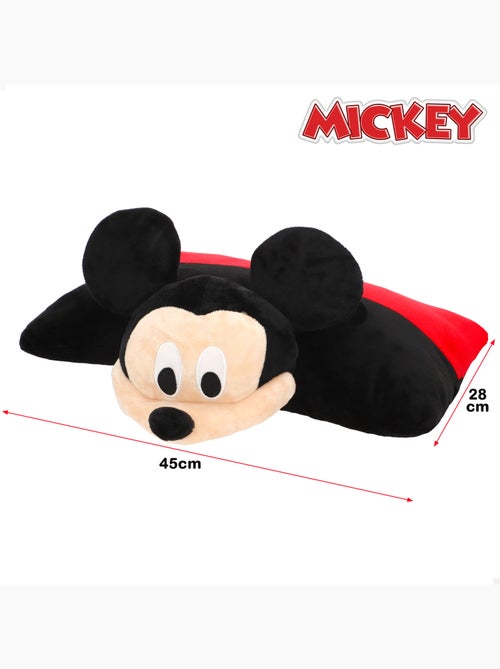 Mickey cuscino in peluche 2 in 1 morbido e vellutato - Kiabi Mickey cuscino in peluche 2 in 1 morbido e vellutato - Kiabi