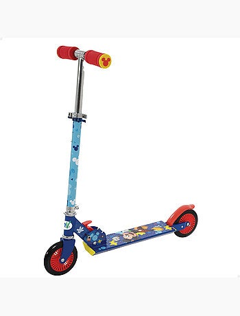 Mickey monopattino pieghevole a 2 ruote 65x30x75-82 cm max 50 kg con freno