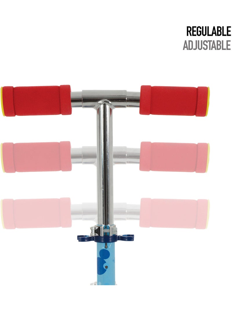 Mickey monopattino pieghevole a 2 ruote  65x30x75-82 cm max 50 kg con freno N/D - Kiabi