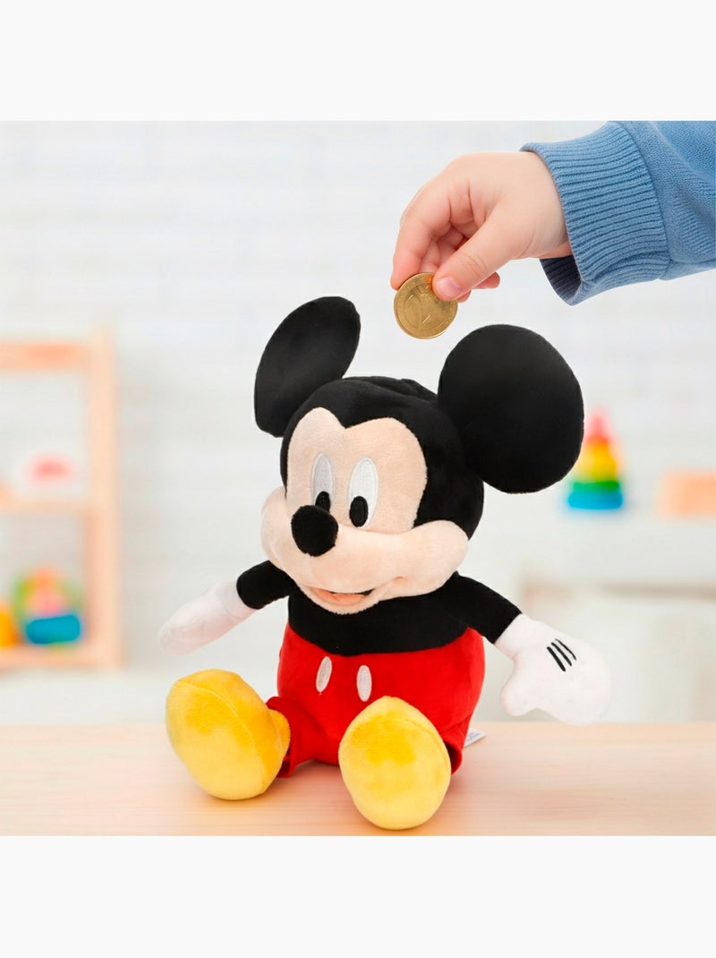Mickey salvadanaio di peluche per bambini 20 cm Nero - Kiabi