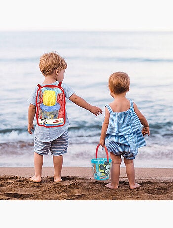 Mickey set di secchielli beach con accessori e borsa da trasporto
