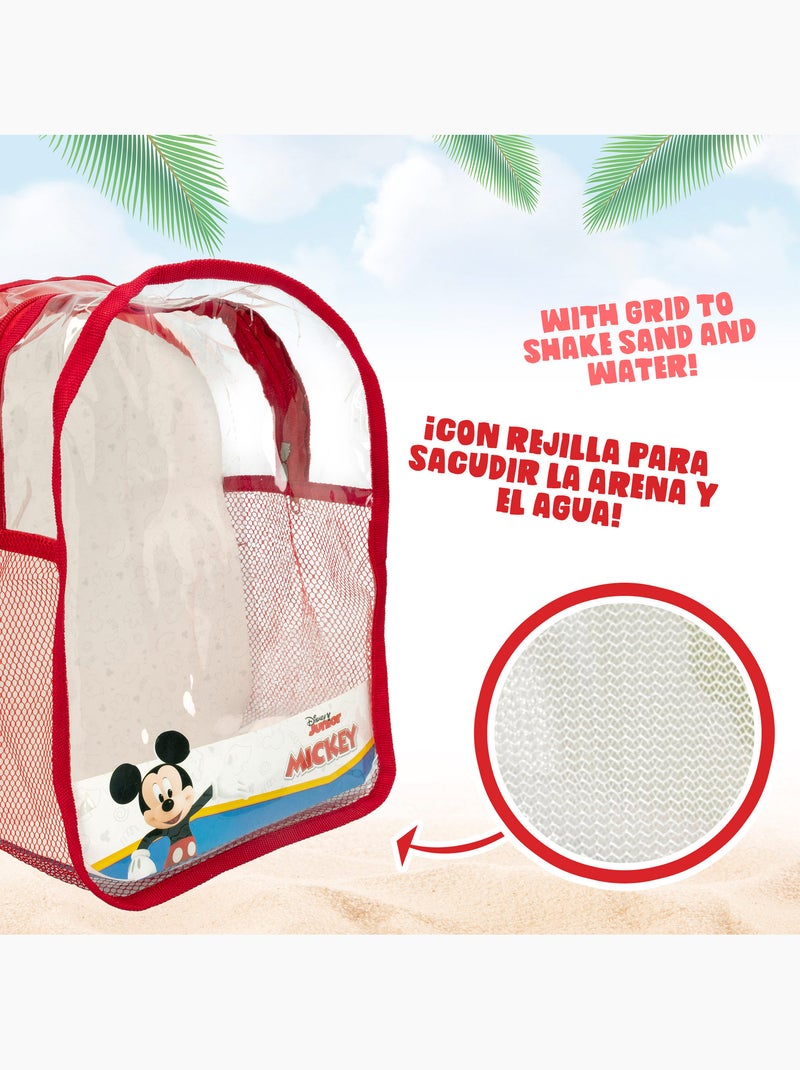 Mickey set di secchielli beach con accessori e borsa da trasporto N/D - Kiabi