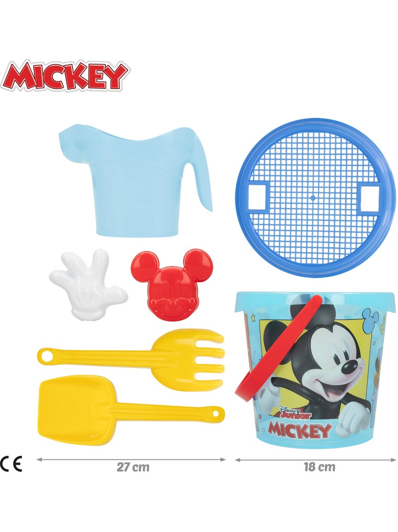Mickey set di secchielli da spiaggia con accessori asciugamano e borsa N/D - Kiabi