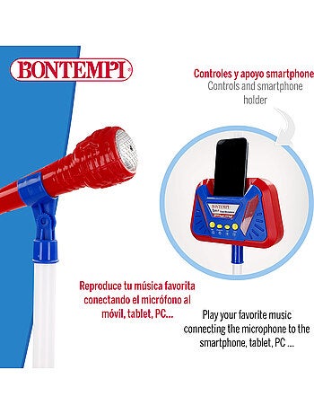 Microfono da palco senza fili bontempi