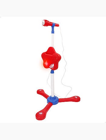 Microfono giocattolo wireless per bambini con melodie e luci bontempi