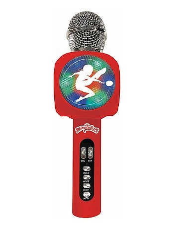 Microfono Karaoke Bluetooth® miracoloso con altoparlante, luci e funzione di cambio voce
