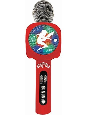 Microfono Karaoke Bluetooth® miracoloso con altoparlante, luci e funzione di cambio voce