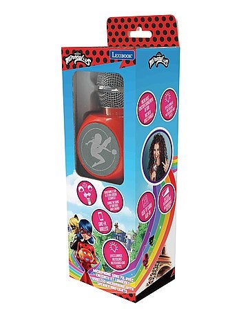 Microfono Karaoke Bluetooth® miracoloso con altoparlante, luci e funzione di cambio voce