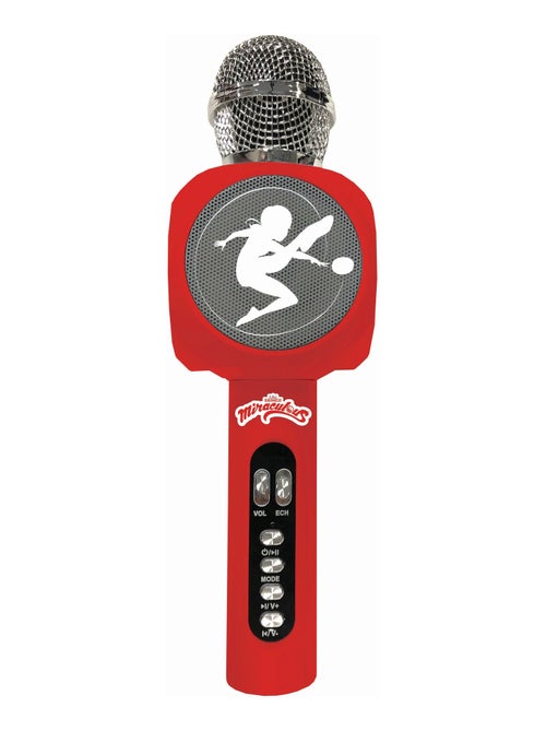 Microfono Karaoke Bluetooth® miracoloso con altoparlante, luci e funzione di cambio voce - Kiabi