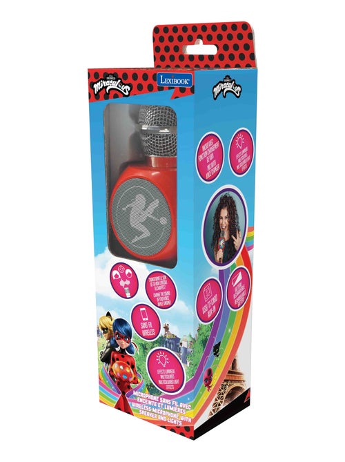 Microfono Karaoke Bluetooth® miracoloso con altoparlante, luci e funzione di cambio voce - Kiabi