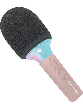 Microfono karaoke luminoso per bambini | Kidywolf