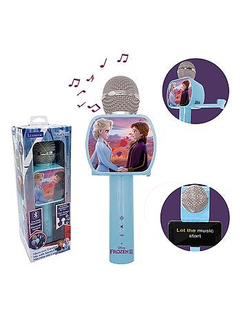 Microfono karaoke wireless Frozen con altoparlante Bluetooth® integrato