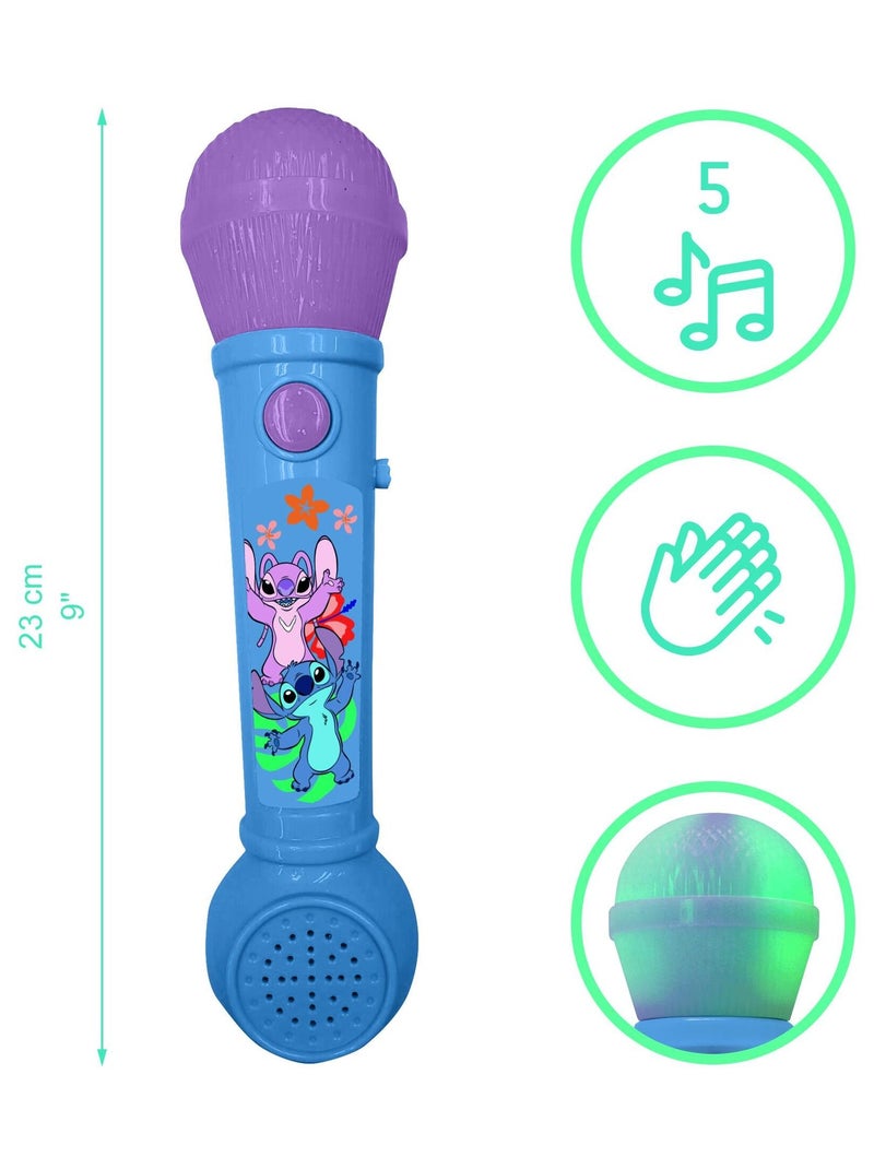 Microfono luminoso con melodie ed effetti sonori Blu - Kiabi