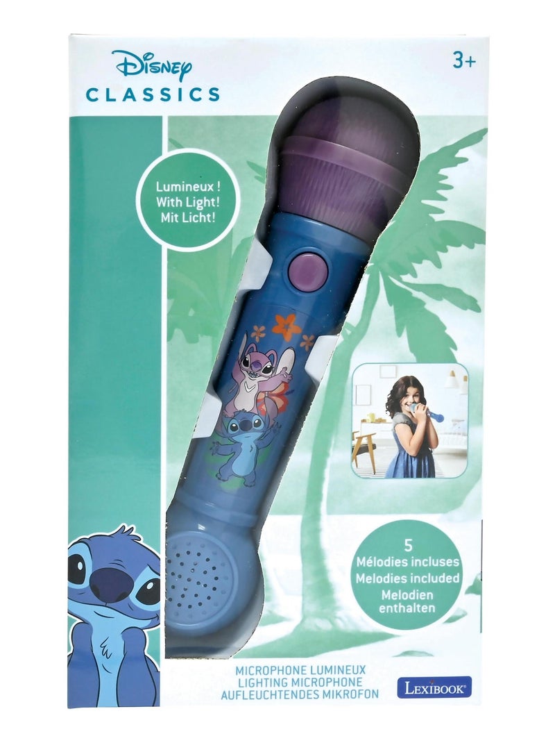 Microfono luminoso con melodie ed effetti sonori Blu - Kiabi