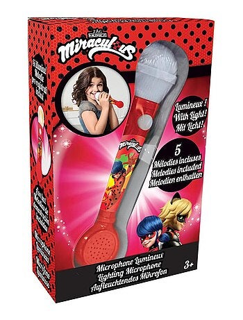 Microfono luminoso miracoloso con melodie ed effetti sonori