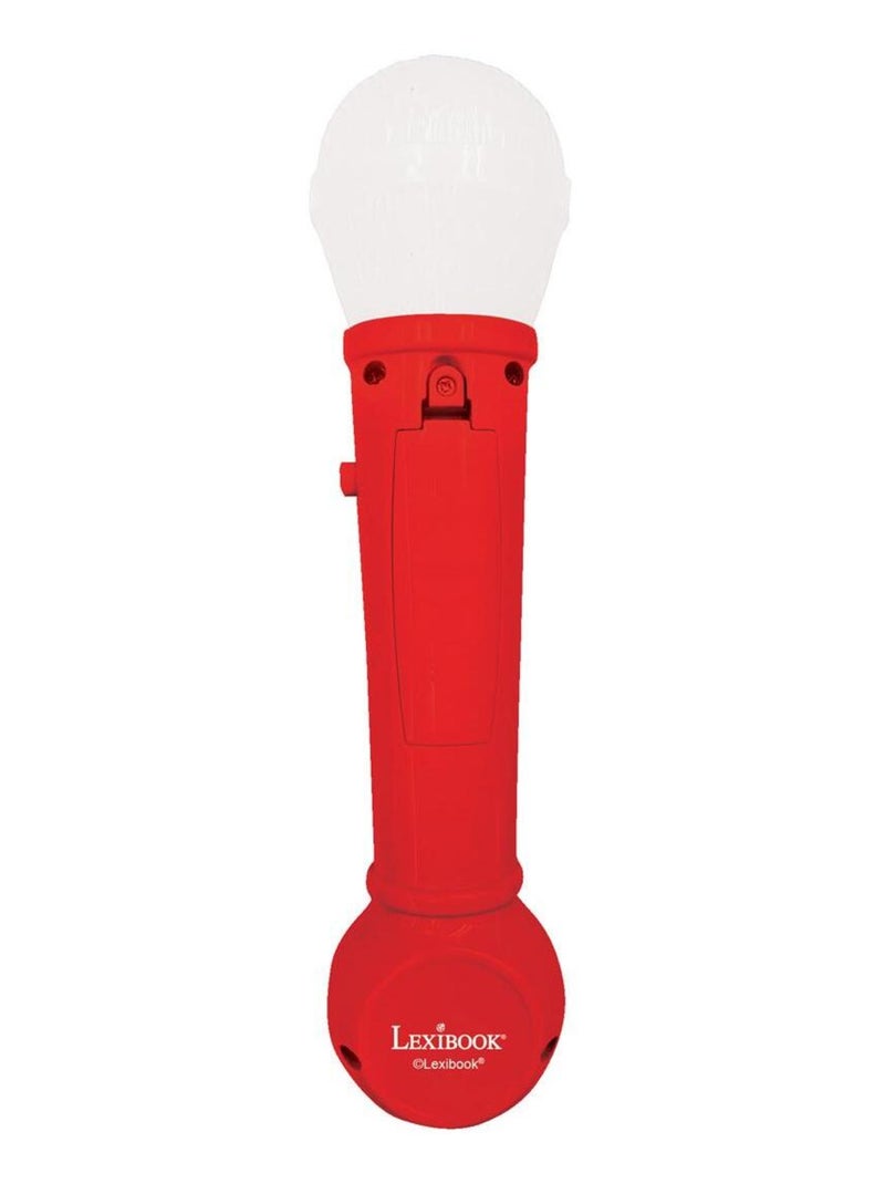 Microfono luminoso miracoloso con melodie ed effetti sonori Rosso - Kiabi