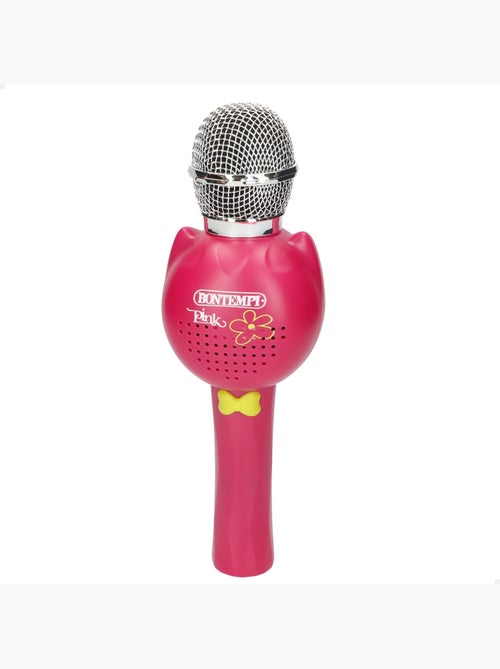 Microfono wireless rosa per bambini con altoparlante bontempi - Kiabi