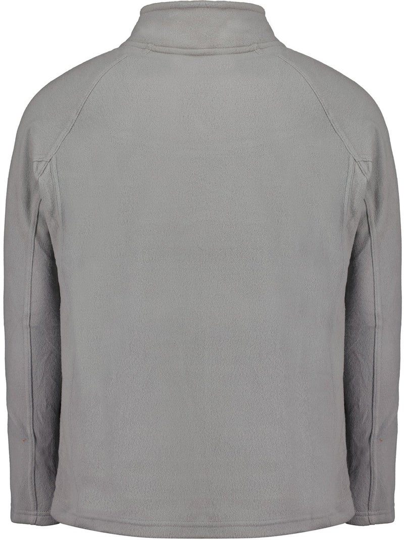 Micropile con collo zip tugeak – canadian peak Grigio chiaro - Kiabi
