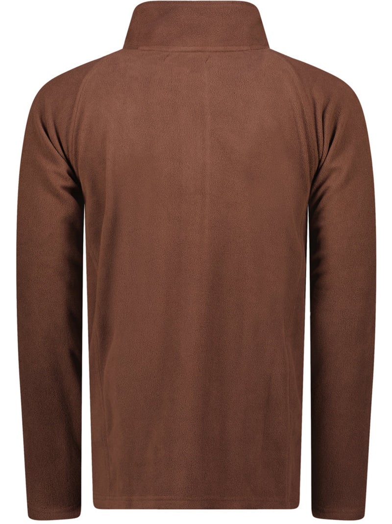 Micropile con collo zip tugeak – canadian peak Marrone - Kiabi