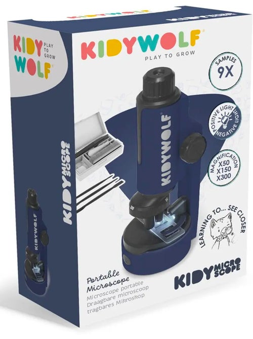Microscopio portatile per bambini | kidywolf - Kiabi Microscopio portatile per bambini | kidywolf - Kiabi