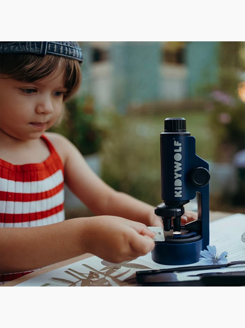 Microscopio portatile per bambini | kidywolf Blu - Kiabi
