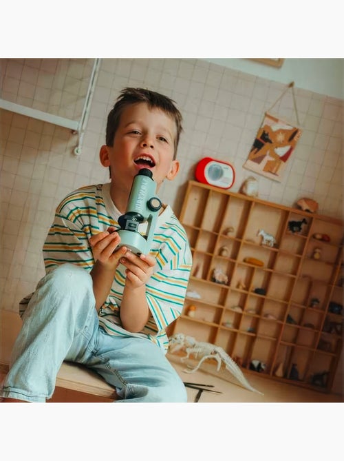 Microscopio portatile per bambini | kidywolf - Kiabi Microscopio portatile per bambini | kidywolf - Kiabi