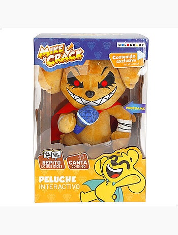 Mikecrack cane ufficiale di peluche mike.exe "canto e ripeto quello che dici".