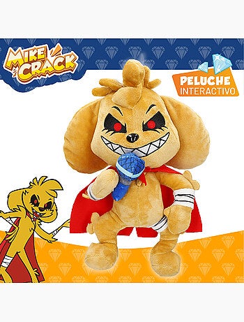 Mikecrack cane ufficiale di peluche mike.exe "canto e ripeto quello che dici".