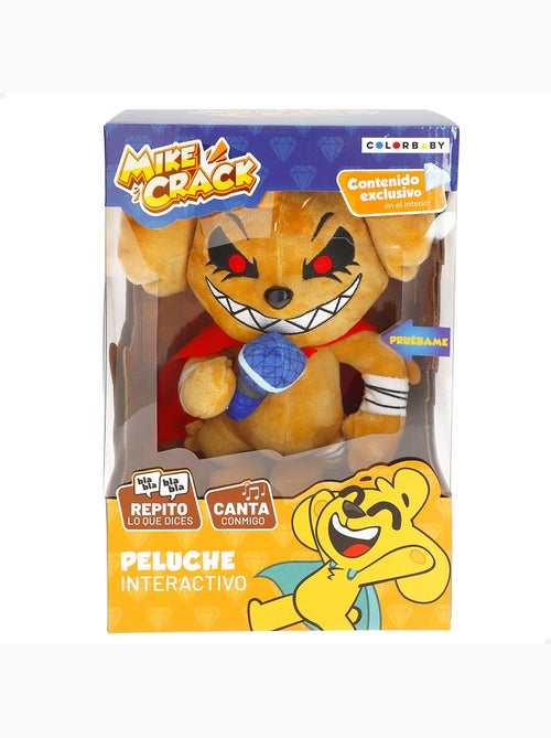 Mikecrack cane ufficiale di peluche mike.exe "canto e ripeto quello che dici". - Kiabi