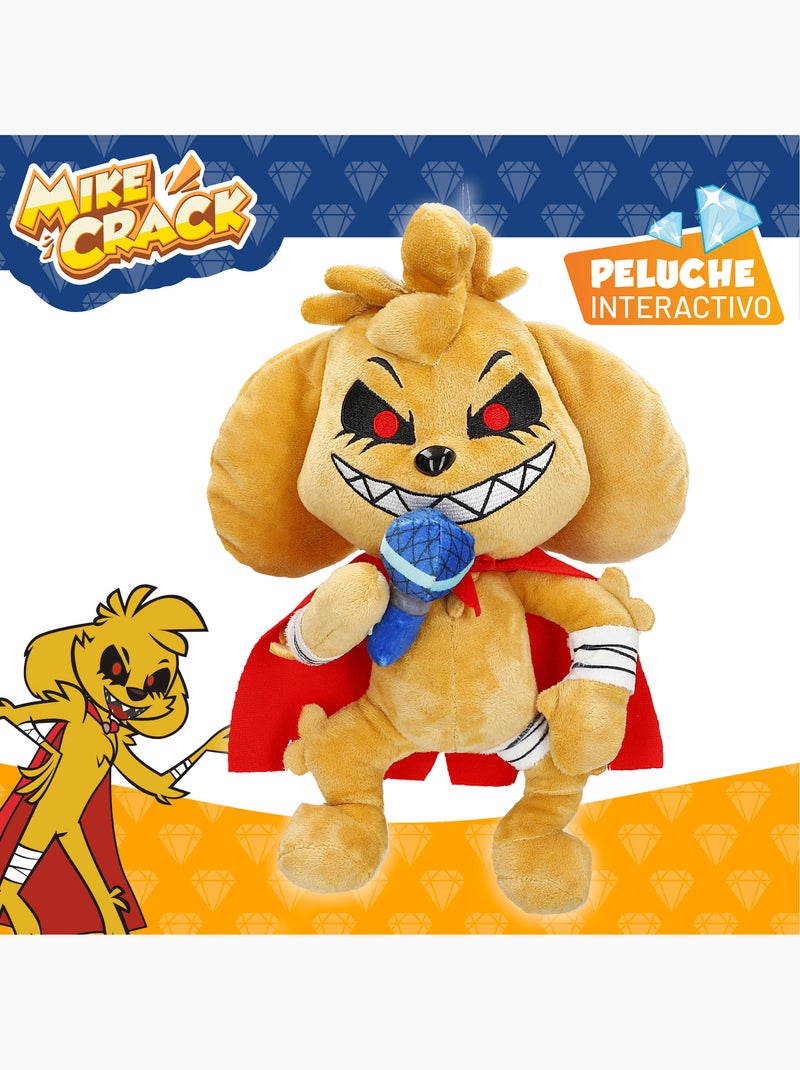 Mikecrack cane ufficiale di peluche mike.exe "canto e ripeto quello che dici". Multicolore - Kiabi