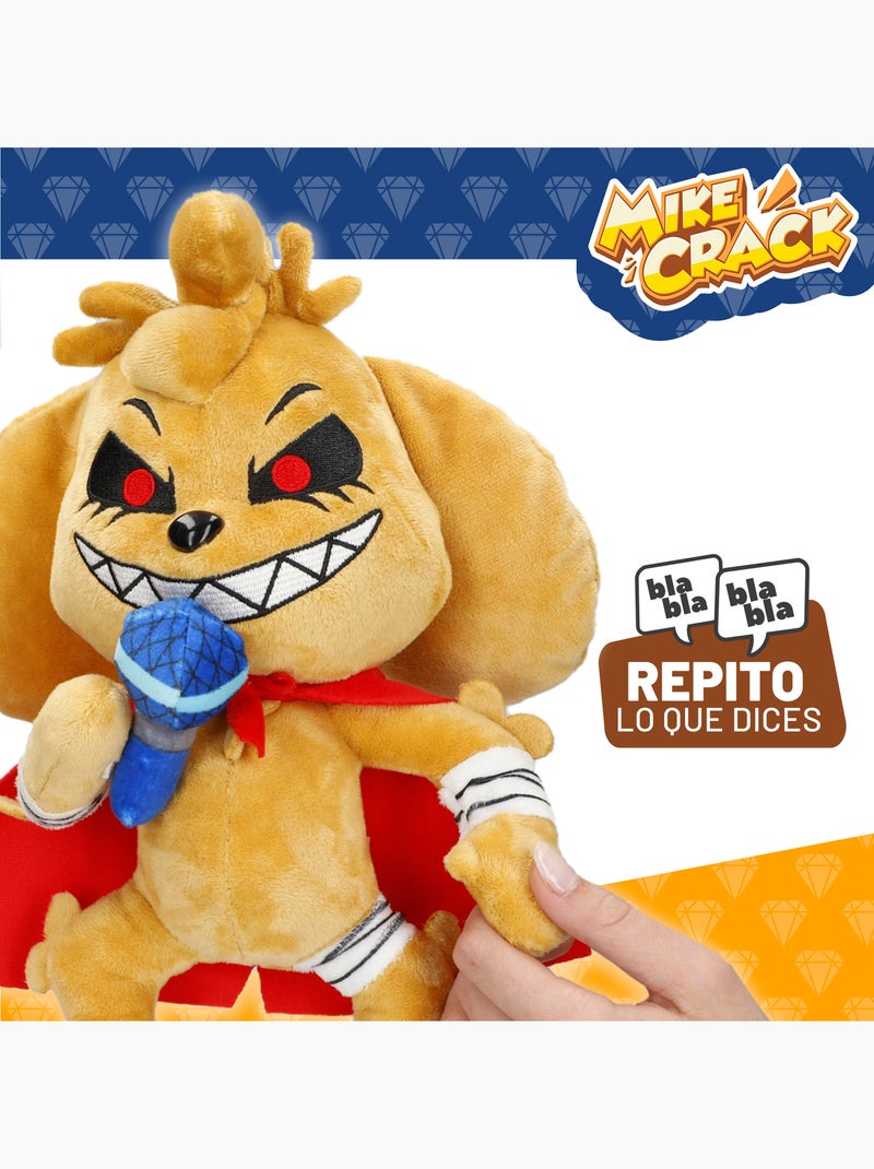Mikecrack cane ufficiale di peluche mike.exe "canto e ripeto quello che dici". Multicolore - Kiabi