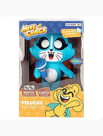 Mikecrack gatto ufficiale di peluche akela "canto e ripeto quello che dici".