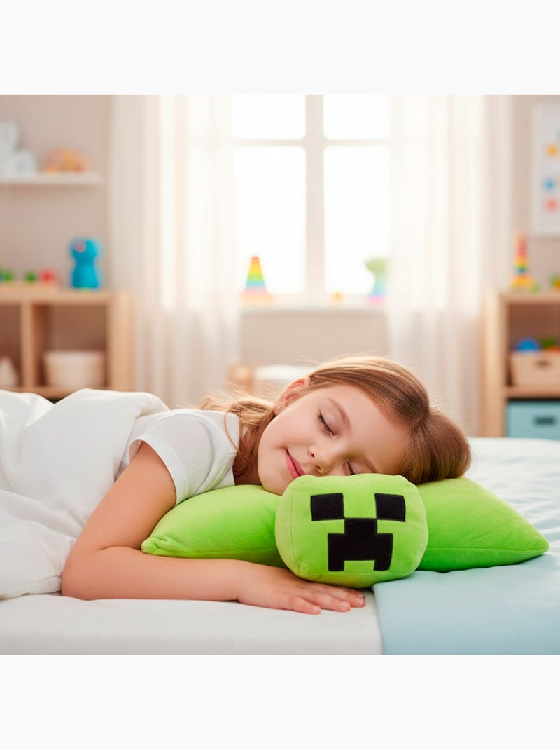 Minecraft peluche 2 in 1 morbido e vellutato Verde - Kiabi