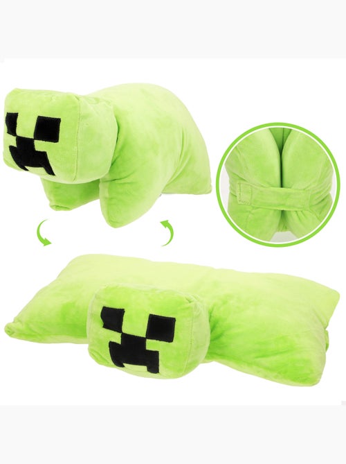 Minecraft peluche 2 in 1 morbido e vellutato - Kiabi Minecraft peluche 2 in 1 morbido e vellutato - Kiabi