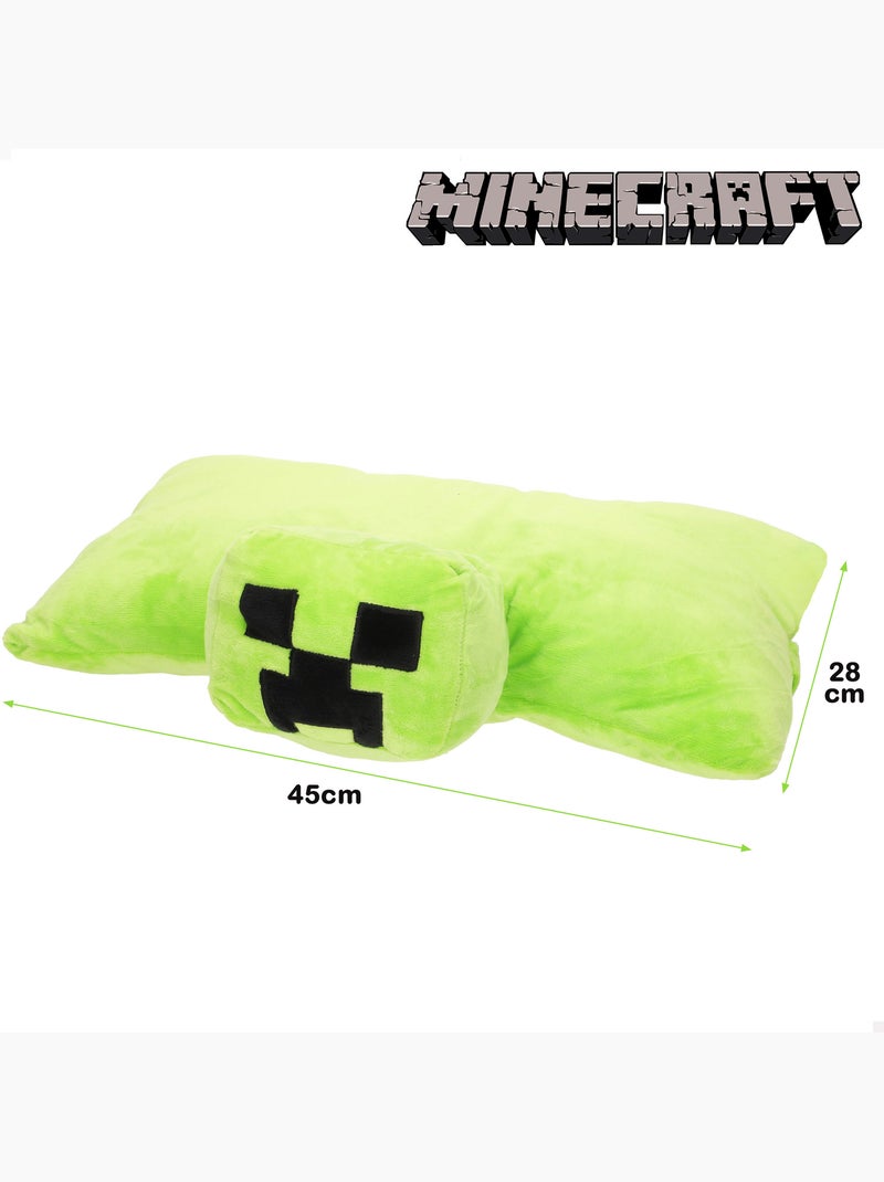 Minecraft peluche 2 in 1 morbido e vellutato Verde - Kiabi