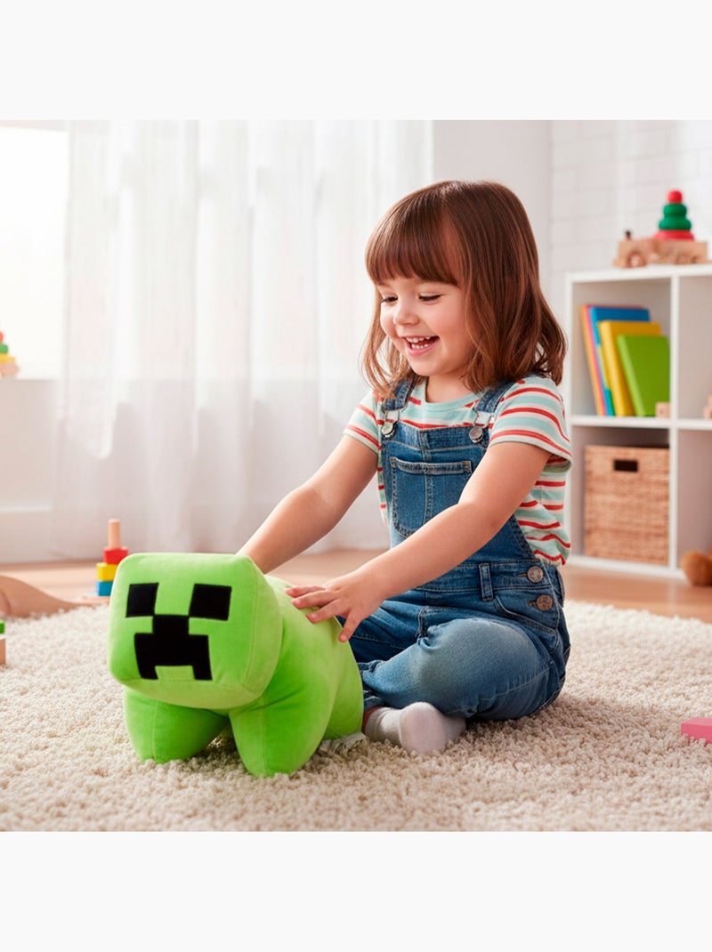 Minecraft peluche 2 in 1 morbido e vellutato Verde - Kiabi
